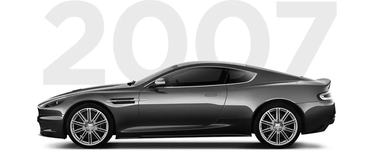 Pirelli & Aston Martin through history 2007