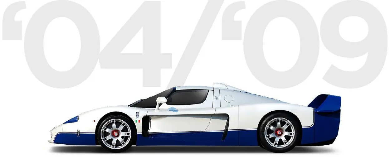 Pirelli & Maserati through history 2004-2009