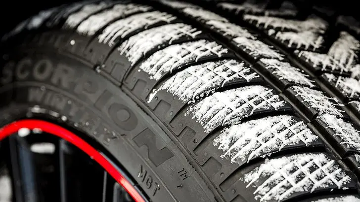 winter tips check the tread